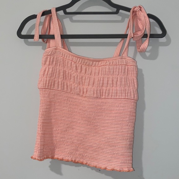 forever 21 smocked tank top - Picture 1 of 3